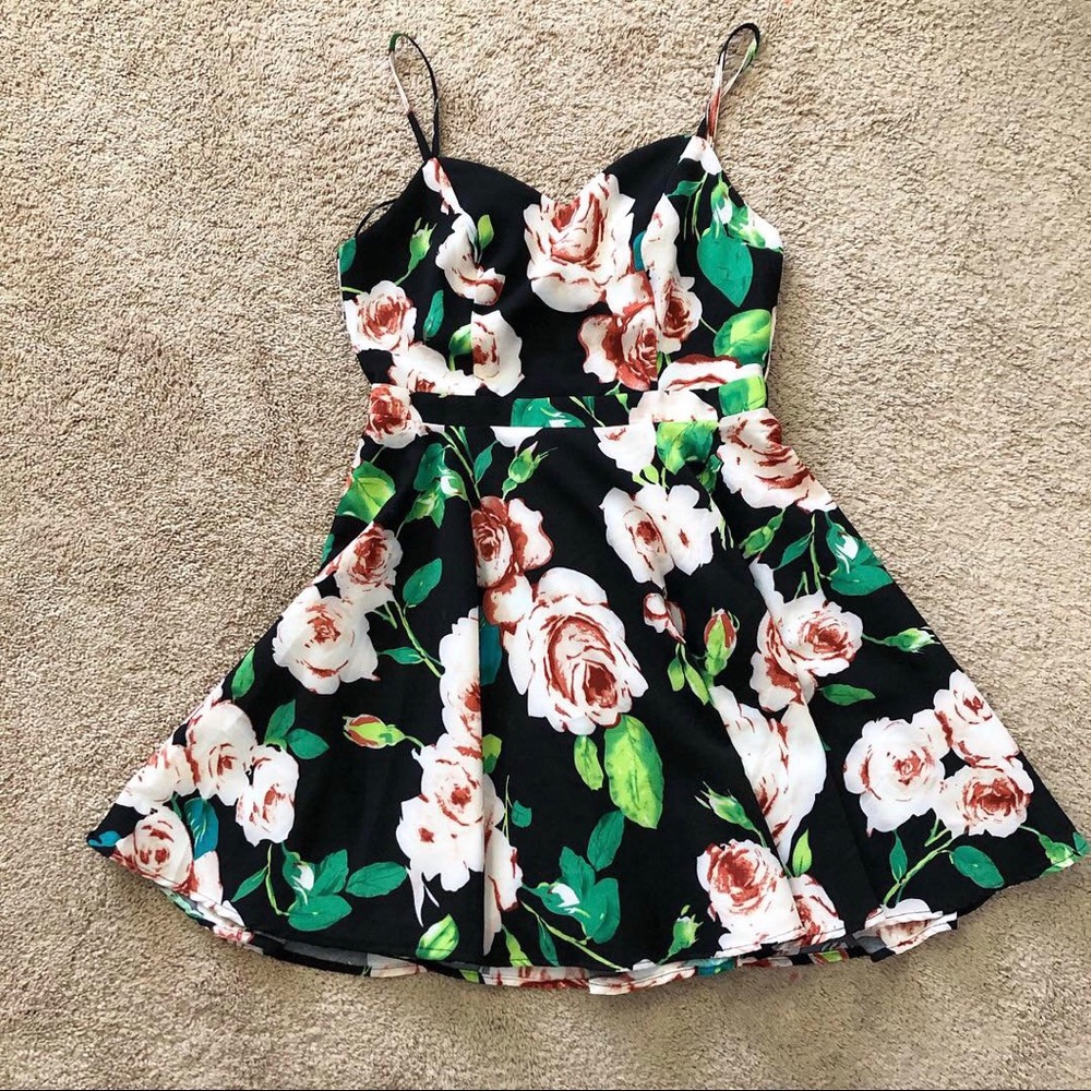 Floral Mini Dress